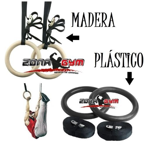 AROS OLÍMPICOS DE MADERA Y PLÁSTICO